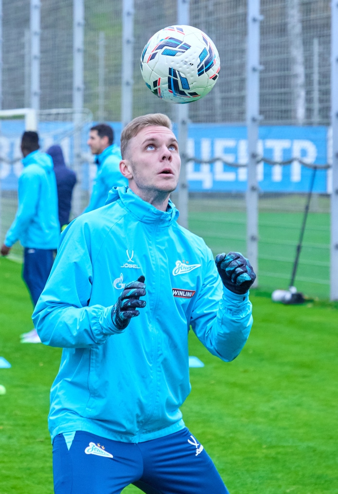 Тренировка «Зенита» перед матчем с «Локомотивом»