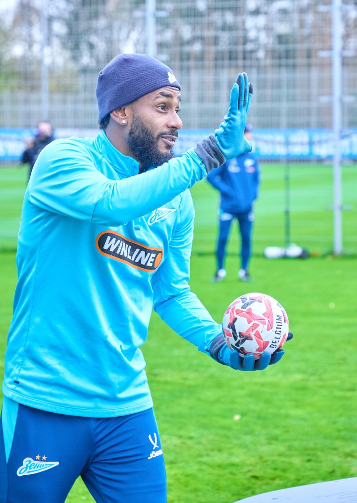 Тренировка «Зенита» перед матчем с «Локомотивом»