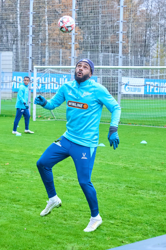 Тренировка «Зенита» перед матчем с «Локомотивом»