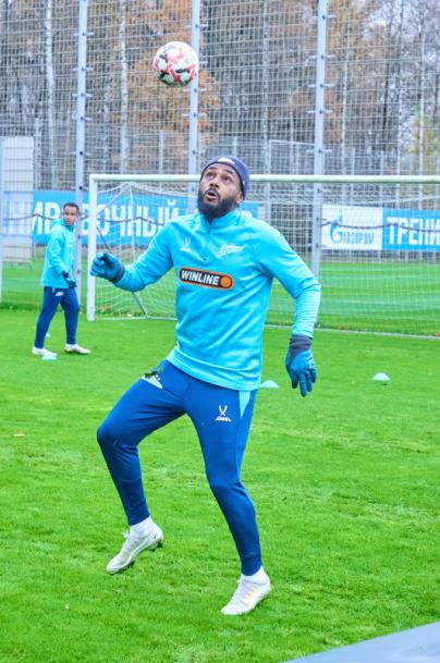 Тренировка «Зенита» перед матчем с «Локомотивом»