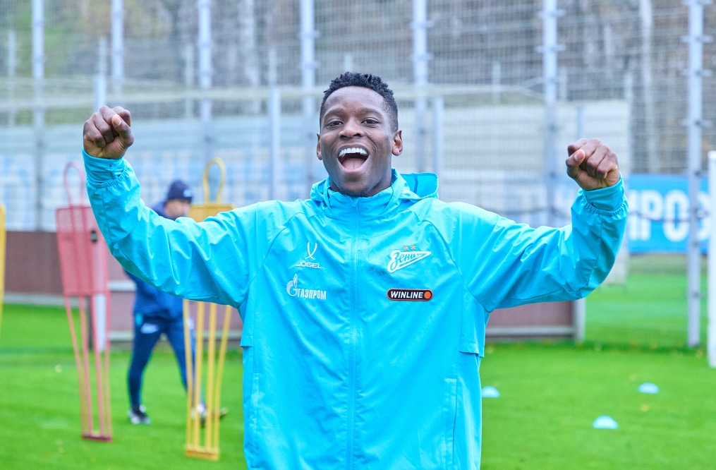 Тренировка «Зенита» перед матчем с «Локомотивом»