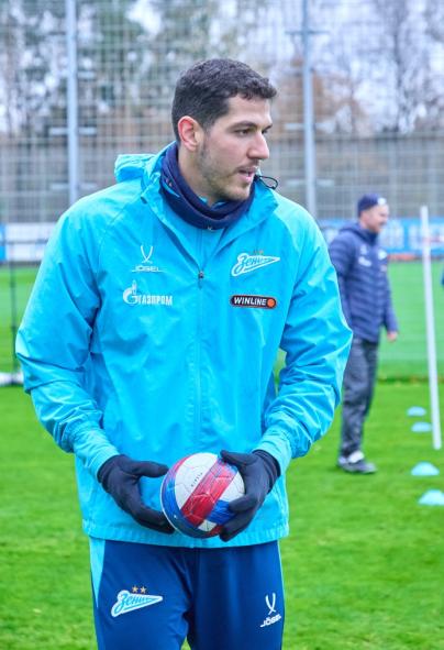 Тренировка «Зенита» перед матчем с «Локомотивом»