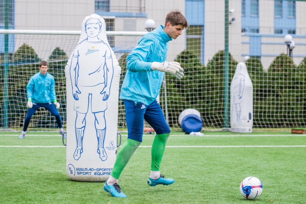 Тренировка «Зенита»-2 перед матчем с ФК «Коломна»