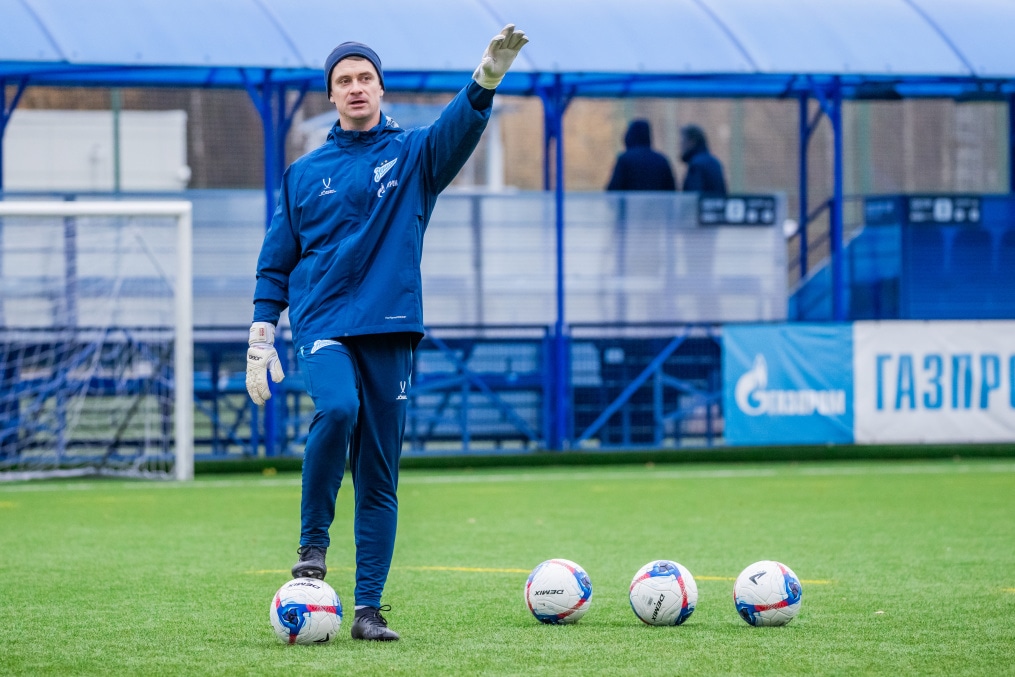 Тренировка «Зенита»-2 перед матчем с ФК «Коломна»