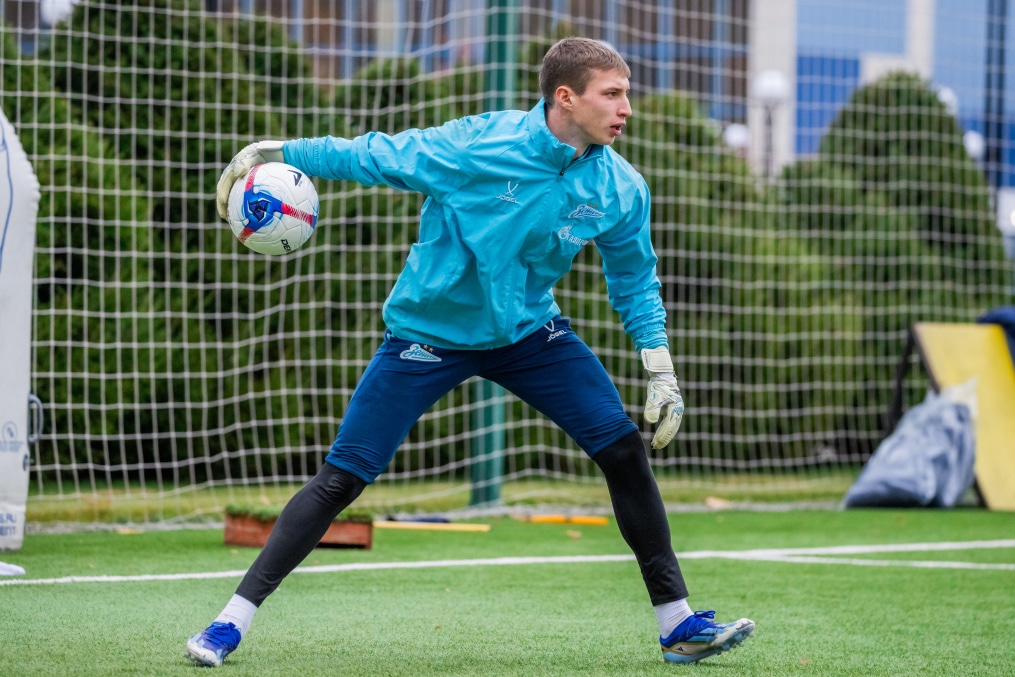 Тренировка «Зенита»-2 перед матчем с ФК «Коломна»