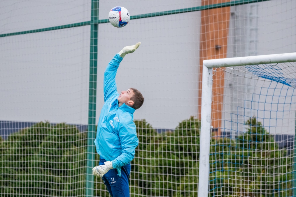 Тренировка «Зенита»-2 перед матчем с ФК «Коломна»