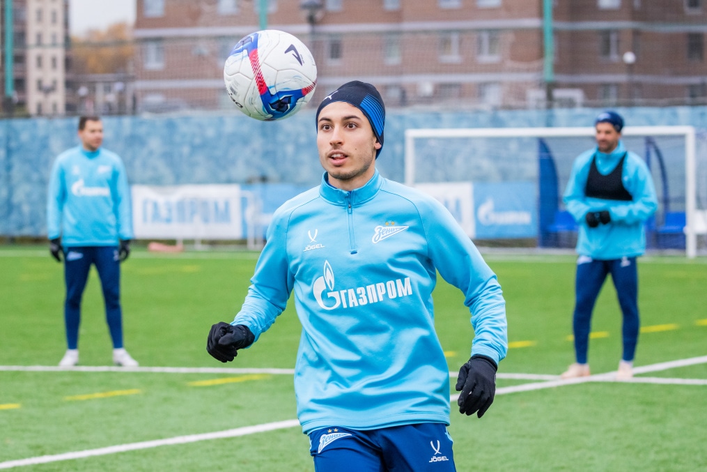 Тренировка «Зенита»-2 перед матчем с ФК «Коломна»