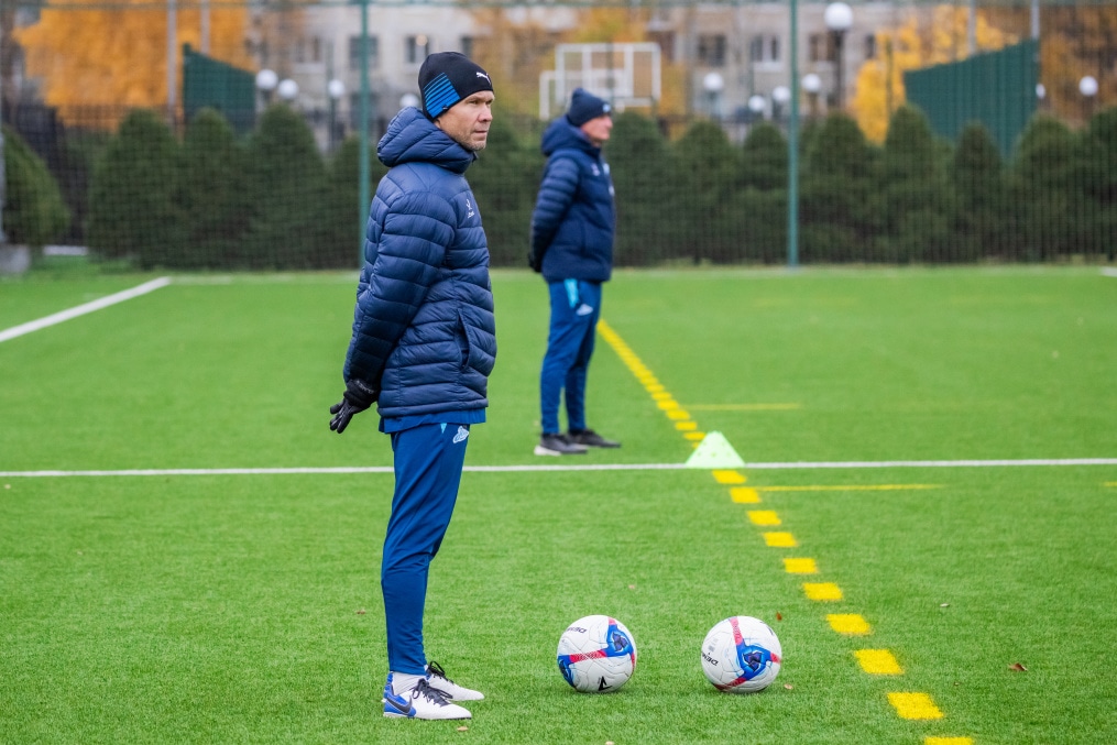 Тренировка «Зенита»-2 перед матчем с ФК «Коломна»