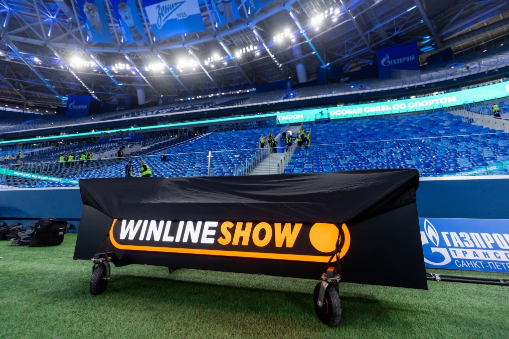 «Газпром Арена» готовится к матчу с «Локомотивом»