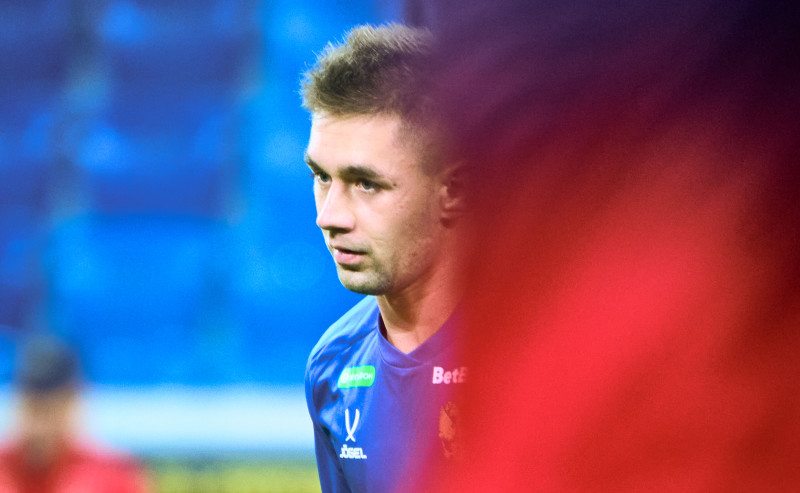 Тренировка сборной России перед матчем со сборной Перу