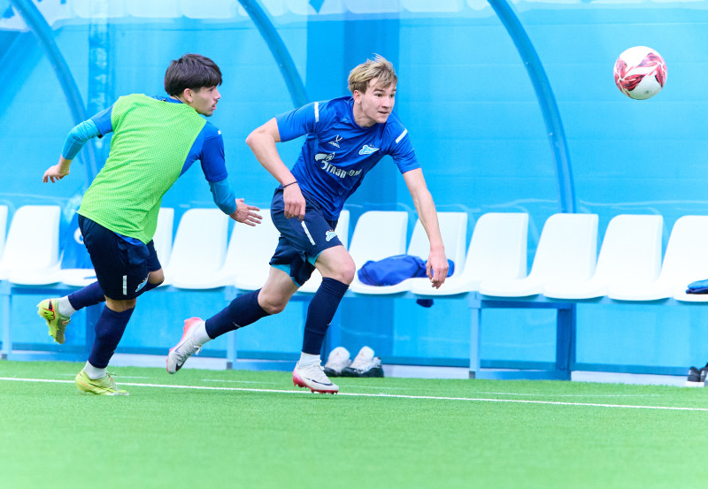Товарищеский матч между «Зенитом» U-18 и «Зенитом» U-17