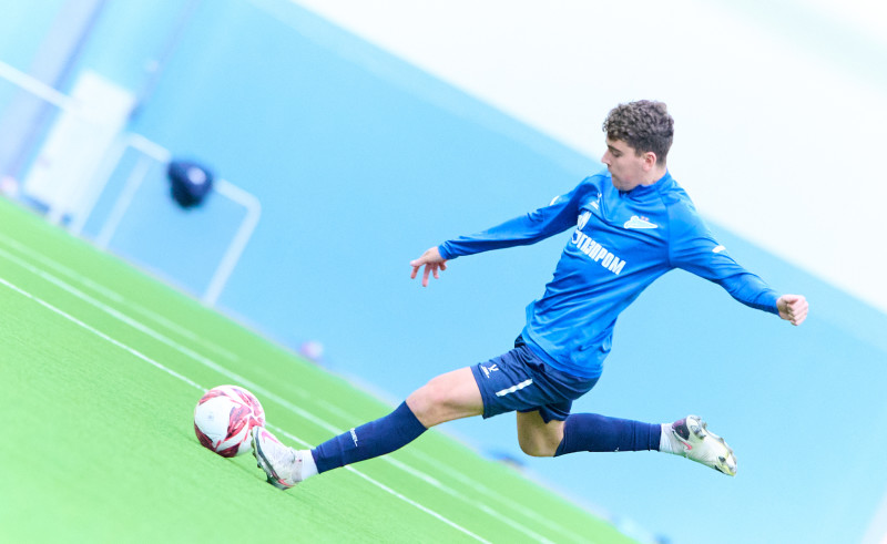 Товарищеский матч между «Зенитом» U-18 и «Зенитом» U-17