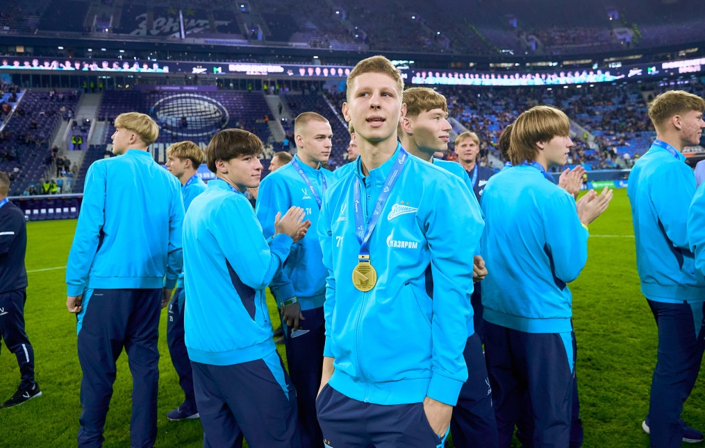 Чествование «Зенита»-м на «Газпром Арене»