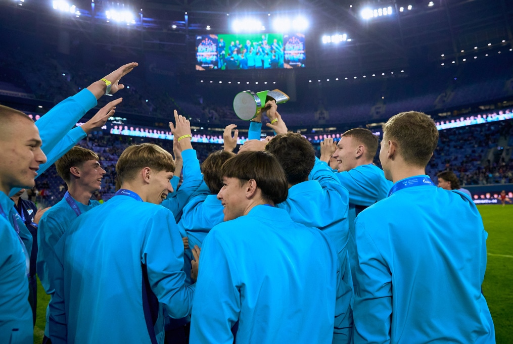 Чествование «Зенита»-м на «Газпром Арене»