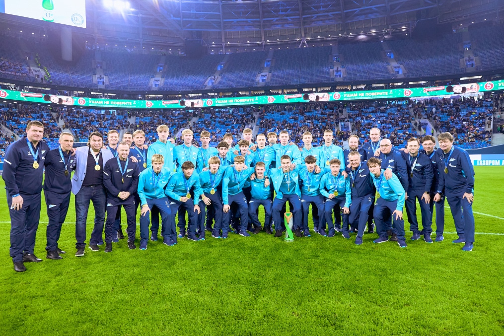 Чествование «Зенита»-м на «Газпром Арене»