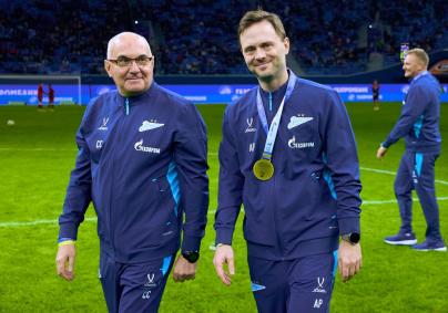 Чествование «Зенита»-м на «Газпром Арене»