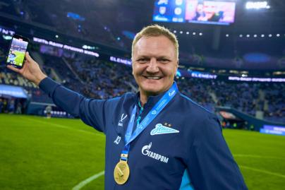 Чествование «Зенита»-м на «Газпром Арене»