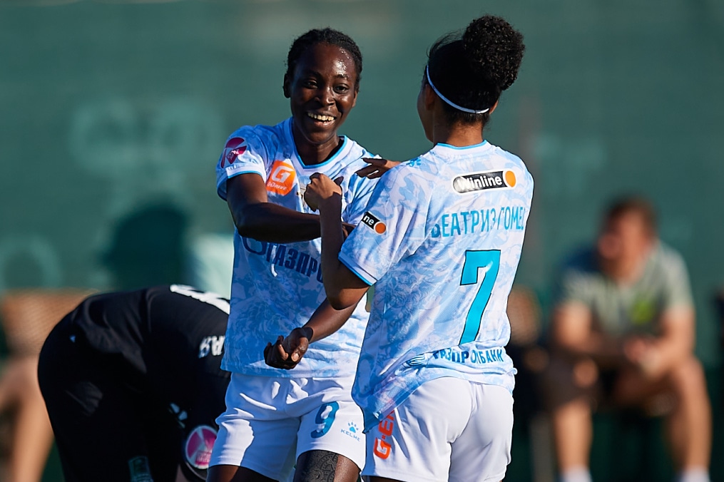 Зимний учебно-тренировочный сбор женской команды «Зенит» в Турции: 1 февраля, товарищеский матч «Зенит» — «Краснодар».