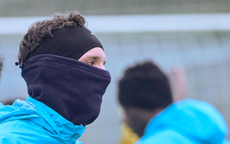 Тренировка «Зенита» перед матчем с «Акроном»