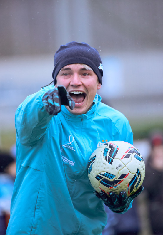 Тренировка «Зенита» перед матчем с «Акроном»