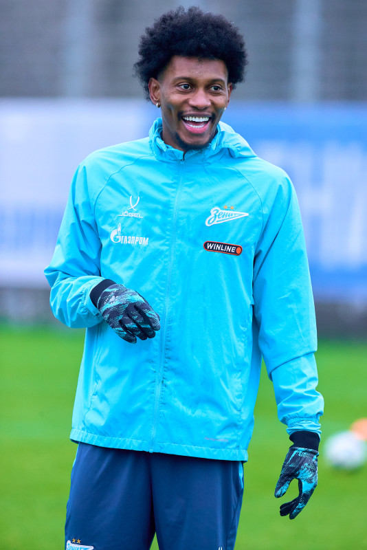 Тренировка «Зенита» перед матчем с «Акроном»