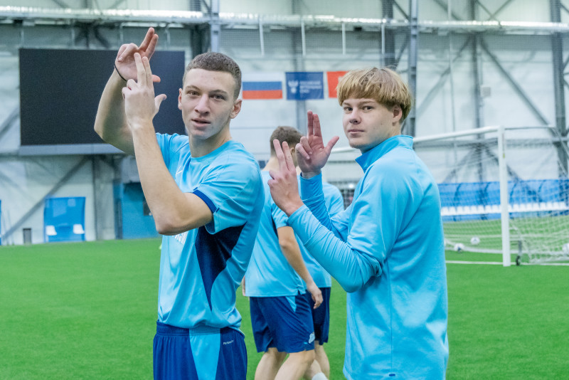 Заключительная тренировка «Зенита»-2  в 2025 году