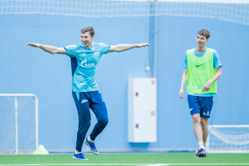 Заключительная тренировка «Зенита»-2  в 2025 году