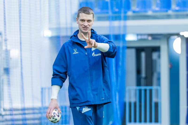 Заключительная тренировка «Зенита»-2  в 2025 году