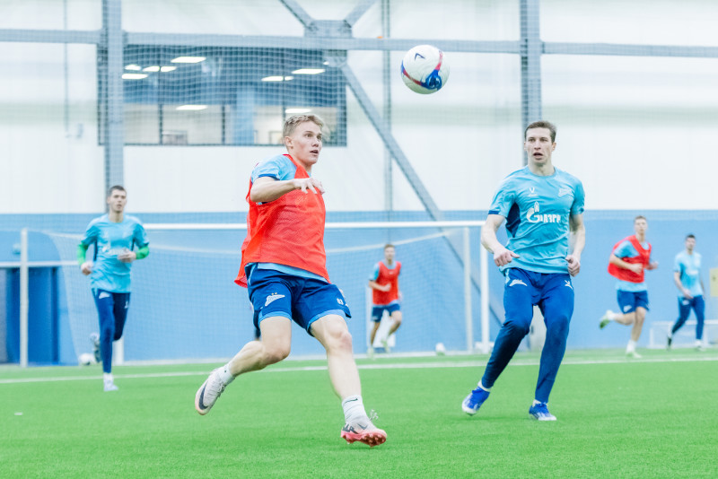 Заключительная тренировка «Зенита»-2  в 2025 году