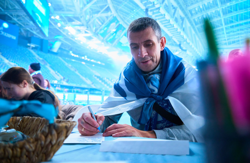 Фан-Променад перед матчем «Зенит» — «Акрон»