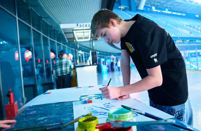 Фан-Променад перед матчем «Зенит» — «Акрон»