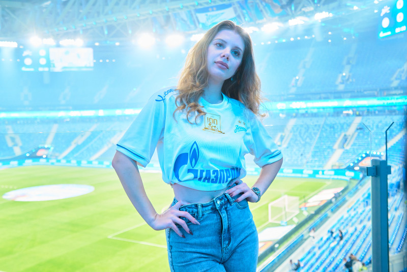 Фан-Променад перед матчем «Зенит» — «Акрон»