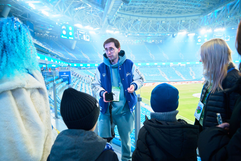 Фан-Променад перед матчем «Зенит» — «Акрон»