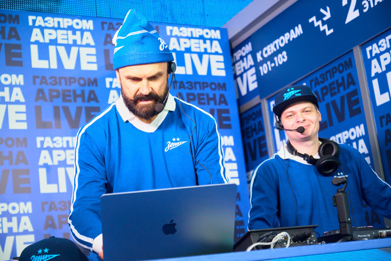 Фан-Променад перед матчем «Зенит» — «Акрон»