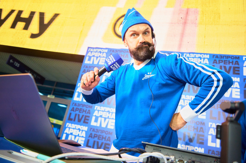 Фан-Променад перед матчем «Зенит» — «Акрон»