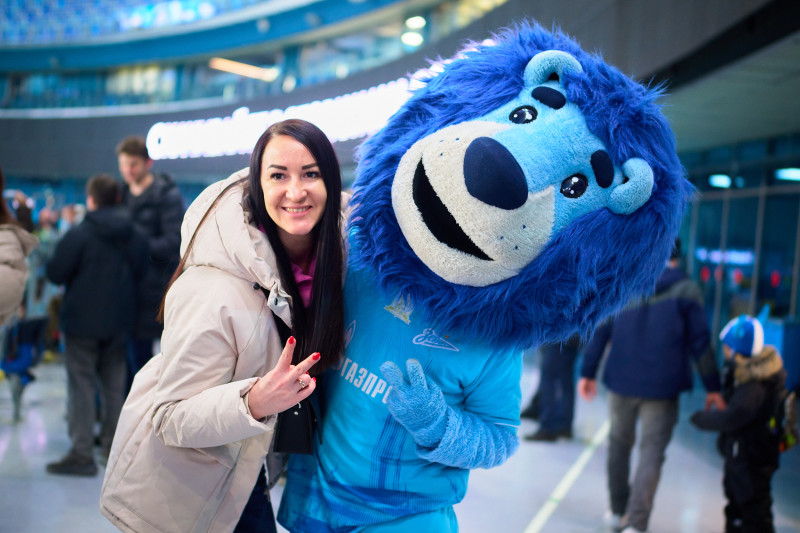 Фан-Променад перед матчем «Зенит» — «Акрон»