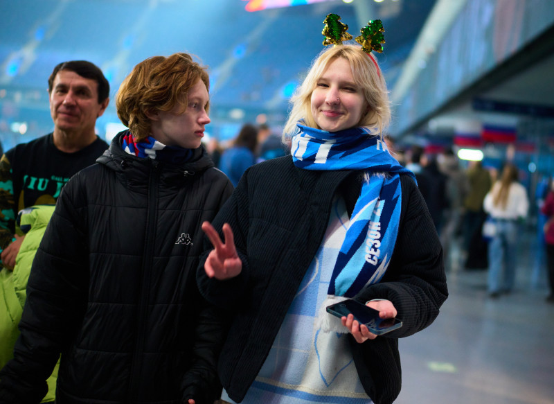 Фан-Променад перед матчем «Зенит» — «Акрон»