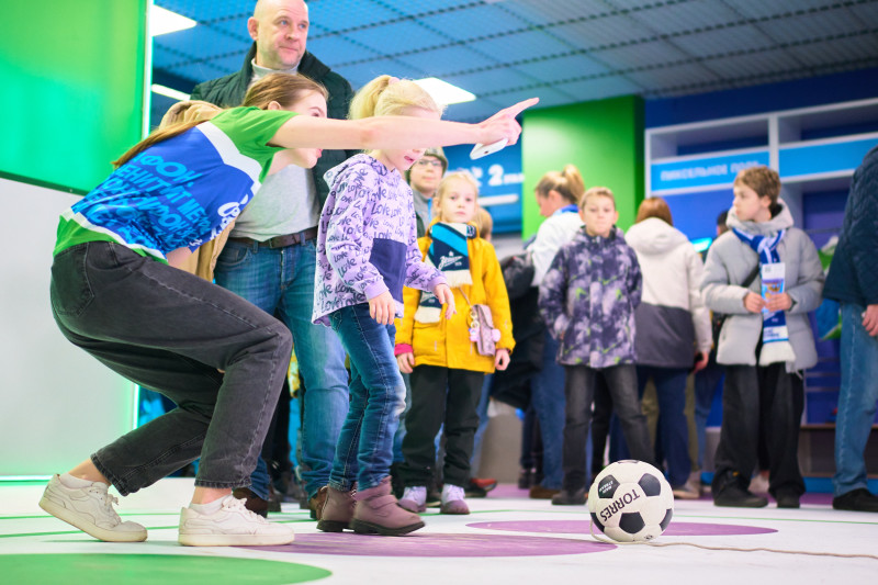 Фан-Променад перед матчем «Зенит» — «Акрон»