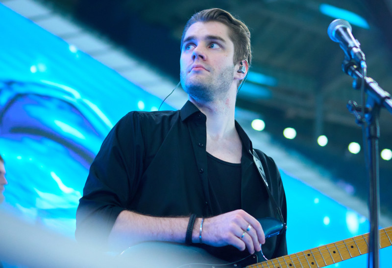 Концерт Мии Бойко на главной сцене перед матчем с «Акроном»