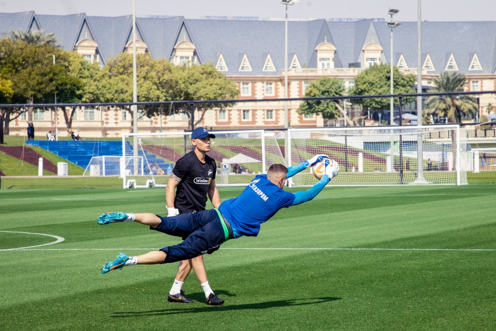 Зимние «Газпром» — тренировочные сборы 2025: 17 января, утренняя тренировка