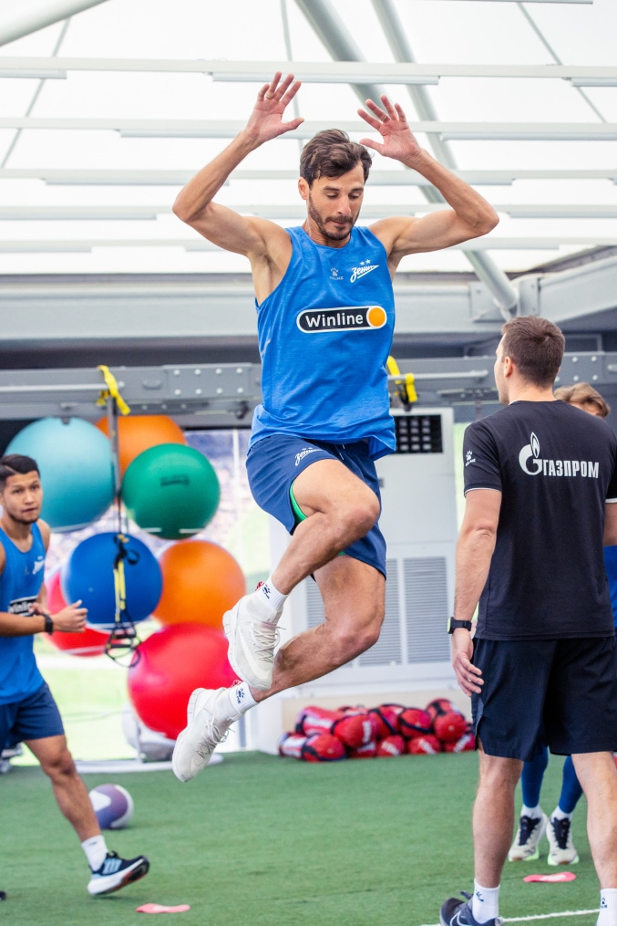 Зимние «Газпром» — тренировочные сборы 2025: 23 января, утренняя тренировка