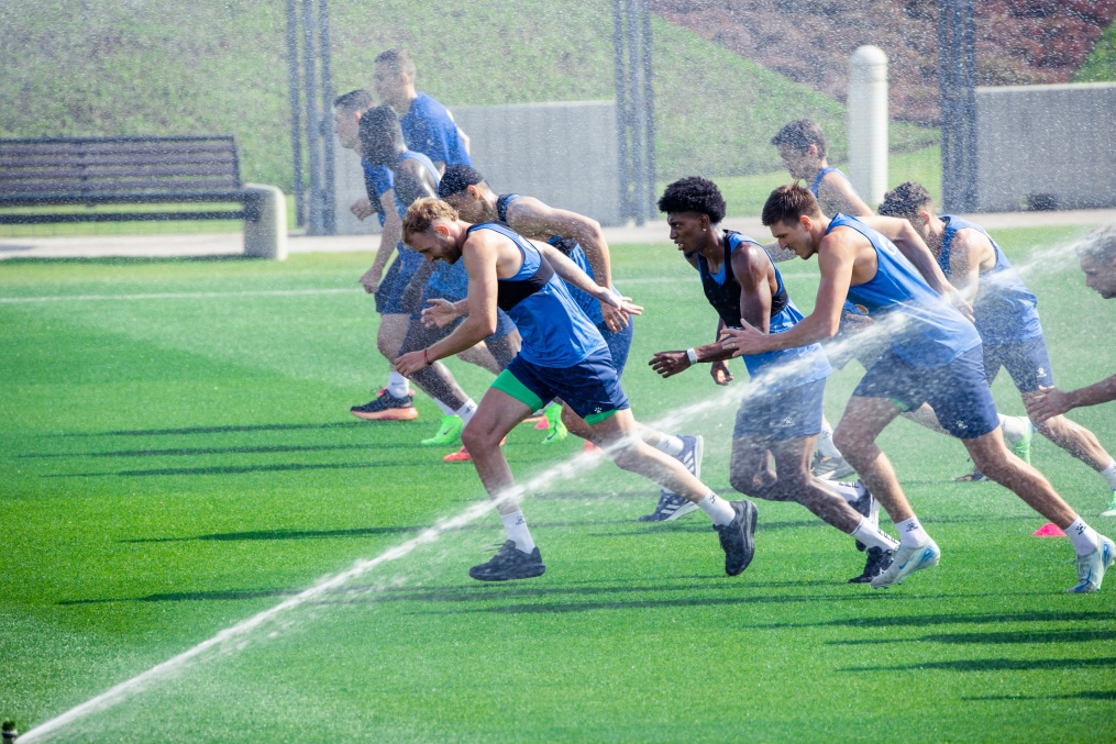 Зимние «Газпром» — тренировочные сборы 2025: 25 января, утренняя тренировка