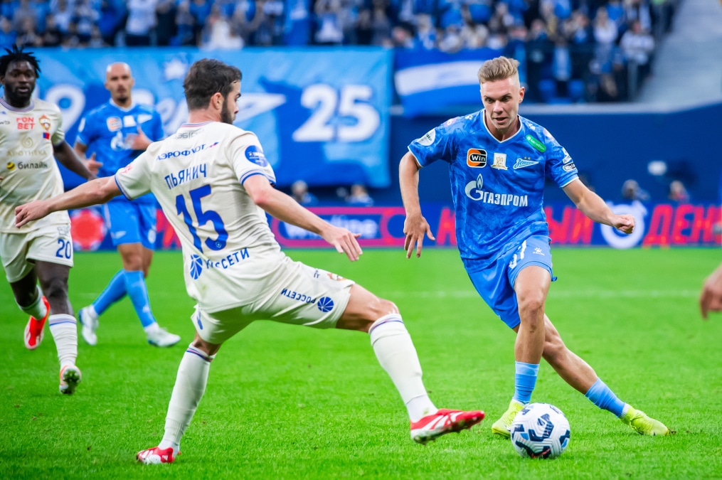 Мир Российская Премьер-Лига 2024/25, «Зенит» — ЦСКА