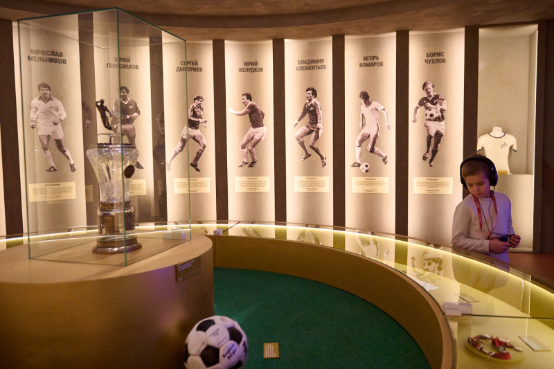 Мегатурнир «»Зенит» рядом»: День 3. Посещение выставки «Зенит. Петербург.100 лет вместе»