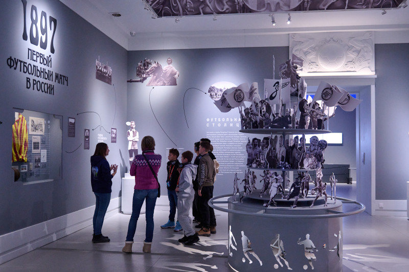 Мегатурнир «»Зенит» рядом»: День 3. Посещение выставки «Зенит. Петербург.100 лет вместе»