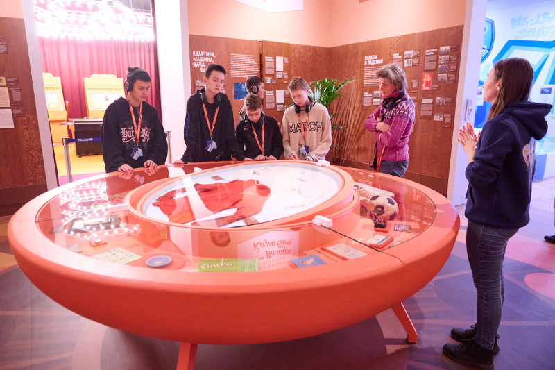 Мегатурнир «»Зенит» рядом»: День 3. Посещение выставки «Зенит. Петербург.100 лет вместе»