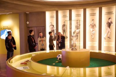 Мегатурнир «»Зенит» рядом»: День 3. Посещение выставки «Зенит. Петербург.100 лет вместе»