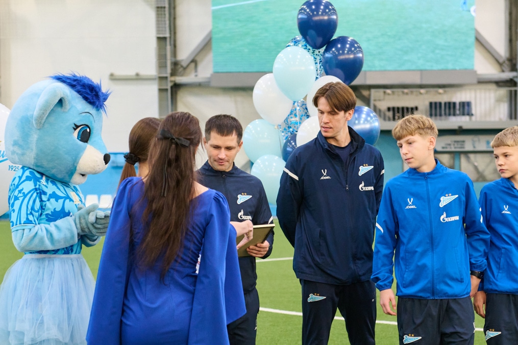 Выпускной в «Газпром»-Академии ФК «Зенит»