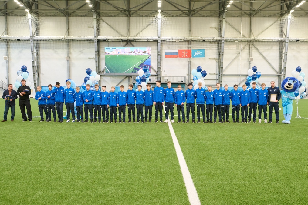 Выпускной в «Газпром»-Академии ФК «Зенит»