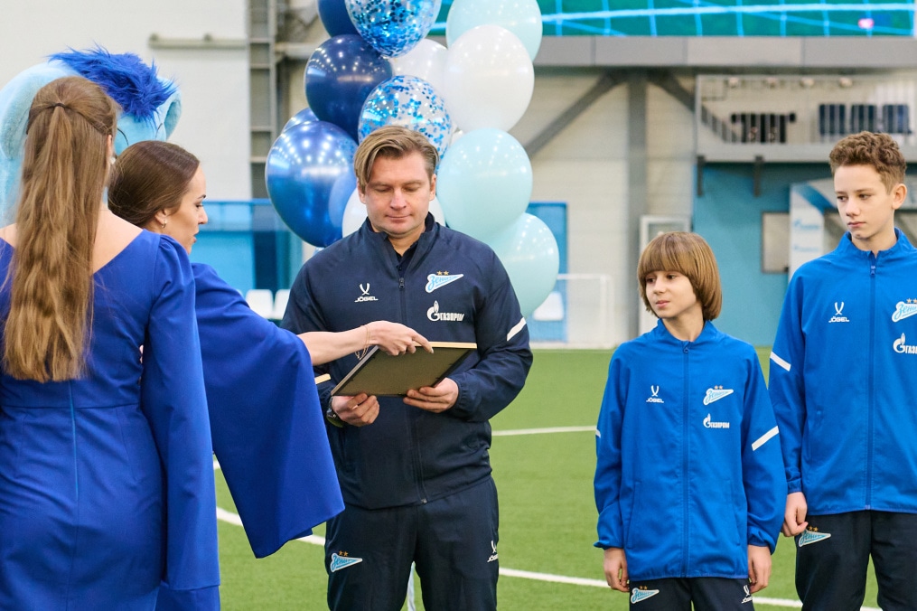 Выпускной в «Газпром»-Академии ФК «Зенит»